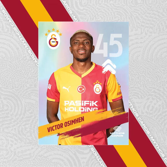 Mythos Galatasaray The Giants 2025/26 Sezonu Dev Poster ve Çıkartma Seti