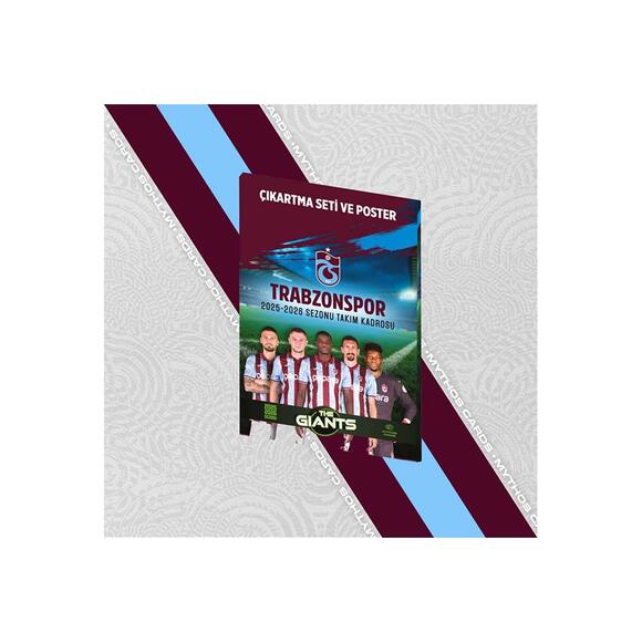 Mythos Trabzonspor The Giants 2025/26 Sezonu Dev Poster ve Çıkartma Seti
