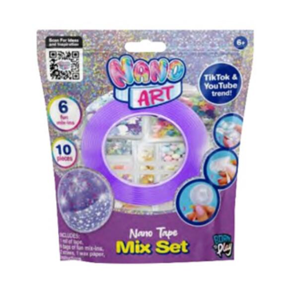 Nano Art Mor Karışık Bant Seti 238123 75454