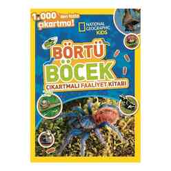 National Geographic Kids - Börtü Böcek Çıkartmalı Faaliyet Kitabı - Thumbnail