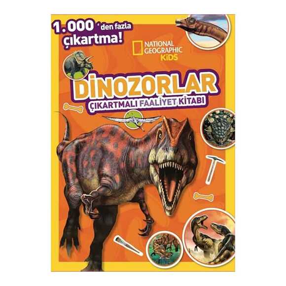 National Geographic Kids - Dinozorlar Çıkartmalı Faaliyet Kitabı