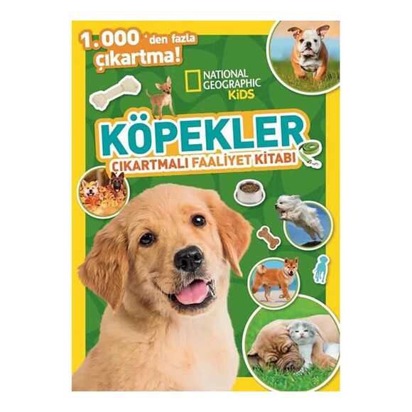 National Geographic Kids - Köpekler Çıkartmalı Faaliyet Kitabı