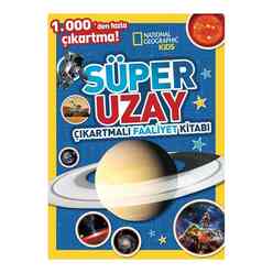 National Geographic Kids - Süper Uzay Çıkartmalı Faaliyet Kitabı - Thumbnail