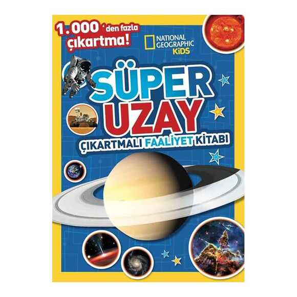 National Geographic Kids - Süper Uzay Çıkartmalı Faaliyet Kitabı