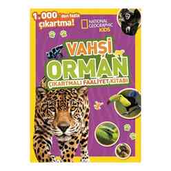 National Geographic Kids - Vahşi Orman Çıkartmalı Faaliyet Kitabı - Thumbnail
