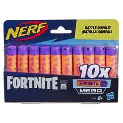 Hasbro Nerf - Nerf Fortnite Mega 10’lu Yedek Paket E7064
