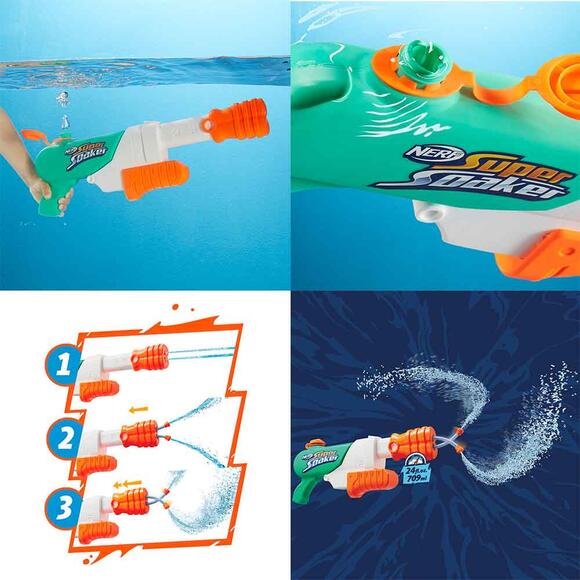 Nerf Super Soaker Hydro Frenzy F3891