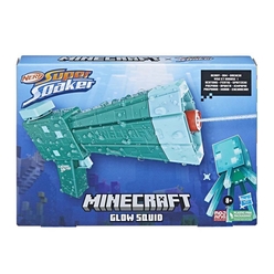 Nerf Super Soaker Minecraft Glow Squid F7600 - Thumbnail