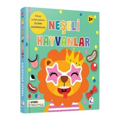 İndigo Kitap - Neşeli Hayvanlar - Silikon Çıkartmalı