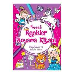 Neşeli Renkler Boyama Kitabım - Thumbnail
