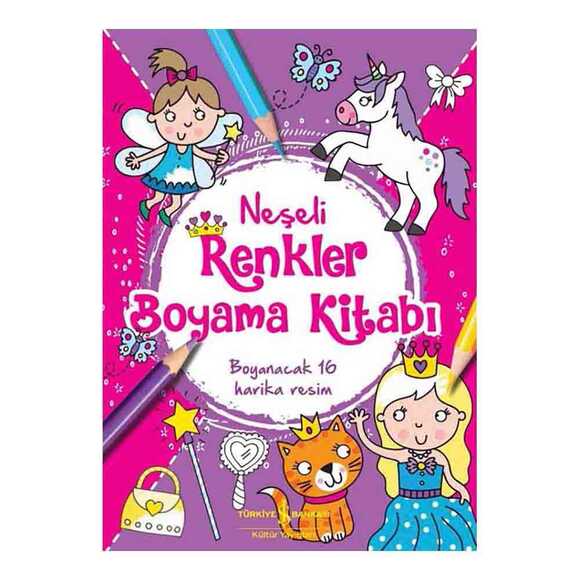 Neşeli Renkler Boyama Kitabım