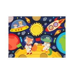Neverland Animals On Moon (Ay Hayvanları) 50 Parça Puzzle NL409 - Thumbnail