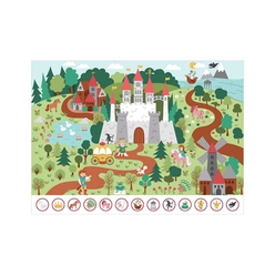 Neverland Ara Ve Bul Magic Unicorn (Sihirli Tek Boynuzlu At) 50 Parça Puzzle NL414 - Thumbnail