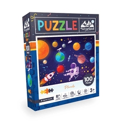 Neverland Planets (Gezegenler) 100 Parça Puzzle NL413 - Thumbnail