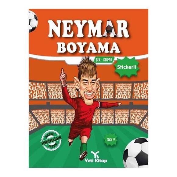 Neymar Boyama - Çek Kopar Stickerli