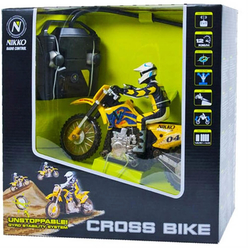 Nikko Cross Bike Uzaktan Kumandalı Motorsiklet 1:24 Ölçek 900012A2 - Thumbnail