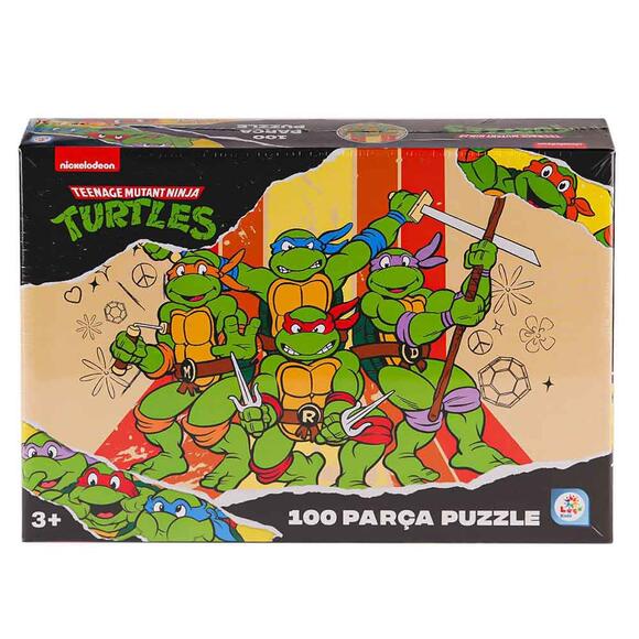 Ninja Kaplumbağalar 100 Parça Çocuk Puzzle NK0050