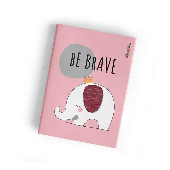 Ninobook Brave Elephant Çizgisiz 64 Sayfa Defter