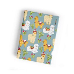 Ninobook - Ninobook Lamas 13x19 Çizgisiz 64 Sayfa Defter