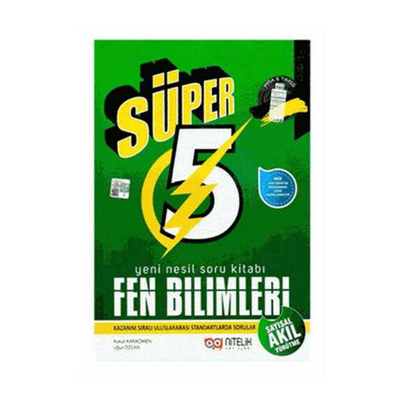 Nitelik 5.Sınıf Yeni Nesil Süper Fen Bilimleri Soru Kitabı