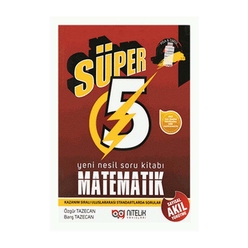 Nitelik 5.Sınıf Yeni Nesil Süper Matematik Soru Kitabı - Thumbnail