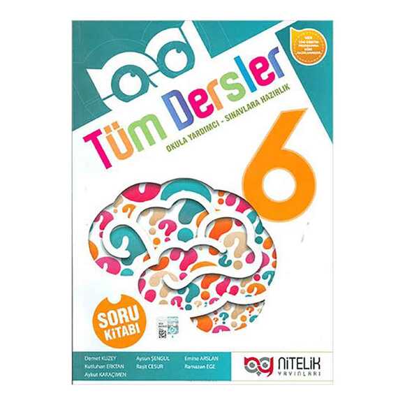 Nitelik 6.Sınıf Tüm Dersler Soru Kitabı 
