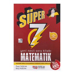 Nitelik 7.Sınıf Süper Matematik Soru Kitabı - Thumbnail