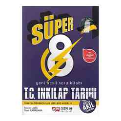 Nitelik 8.Sınıf Yeni Nesil Süper İnkılap Tarihi Soru Kitabı - Thumbnail