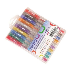 Noki - Noki Simli 10’Lu Jel Kalem Karışık Renk Sjp-10