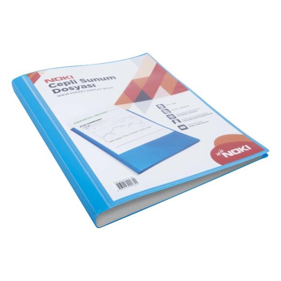Noki Sunum Dosyası Cepli 30 Lu 64130-N-130 Mavi
