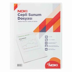 Noki - Noki Sunum Dosyası Cepli 40’lı Beyaz