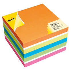 Notix - Notix Neon Notluk 6 renk 450 Yaprak 75x75 mm