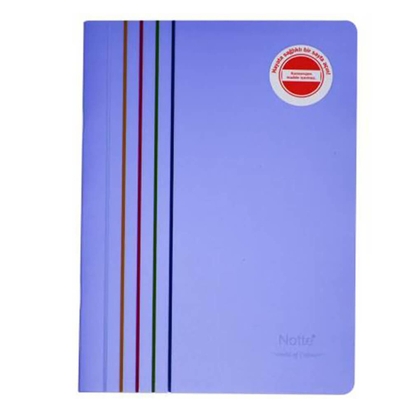 Notte A4 Dikişli Çizgili Defter 120 Yaprak 10-296