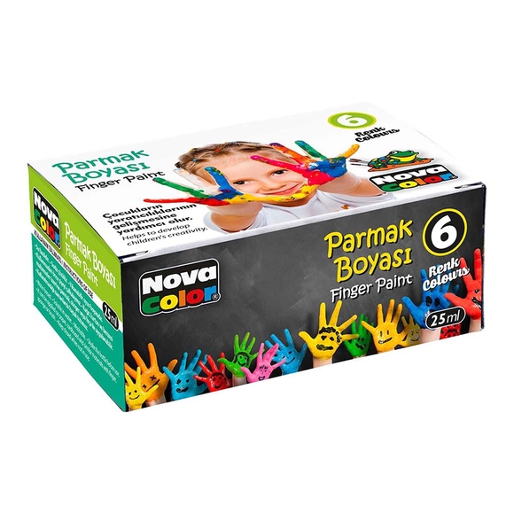 Nova Color Parmak Boyası 6’lı NC-138