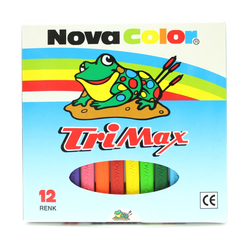 Nova Color Trimax 12 Renk Pastel NC-2117 - Thumbnail