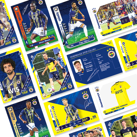 Odyak Sezon Taraftar Kartları Tekli Paket FB 2019-20