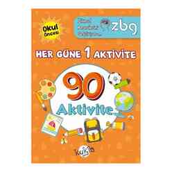 Okul Öncesi Her Güne 1 Aktivite - 90 Aktivite - ZBG Zihinsel Becerilerimi Geliştiriyorum - Thumbnail
