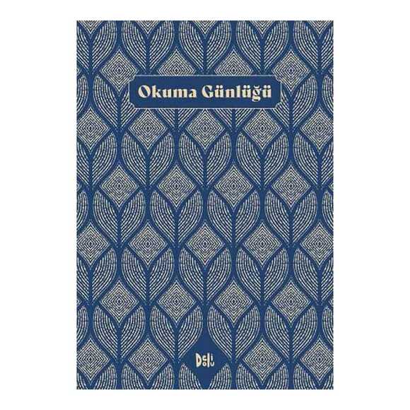Okuma Günlüğü (Motifli-Lacivert)