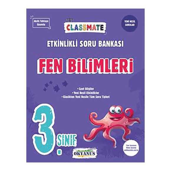 Okyanus 3.Sınıf Classmate Fen Bilimleri
