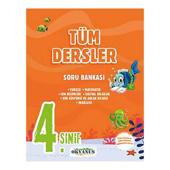 Okyanus 4.Sınıf Tüm Dersler Soru Bankası 2020