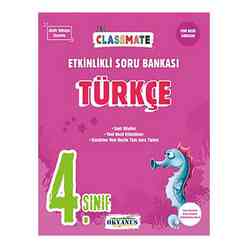 Okyanus Yayıncılık - Okyanus 4.Sınıf Türkçe Classmate Soru Bankası