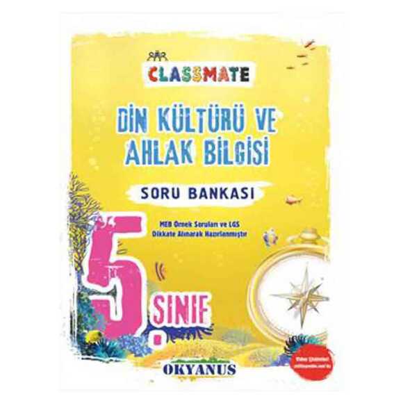 Okyanus 5. Sınıf Classmate Din Kültürü ve Ahlak Bilgisi Soru Bankası