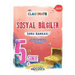 Okyanus Yayıncılık - Okyanus 5. Sınıf Classmate Sosyal Bilgiler Soru Bankası