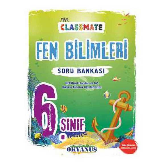 Okyanus 6. Sınıf Classmate Fen Bilimleri Soru Bankası