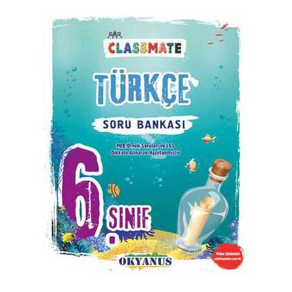 Okyanus 6. Sınıf Classmate Türkçe Soru Bankası