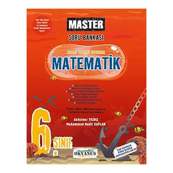 Okyanus 6.Sınıf Master Matematik Soru Bankası