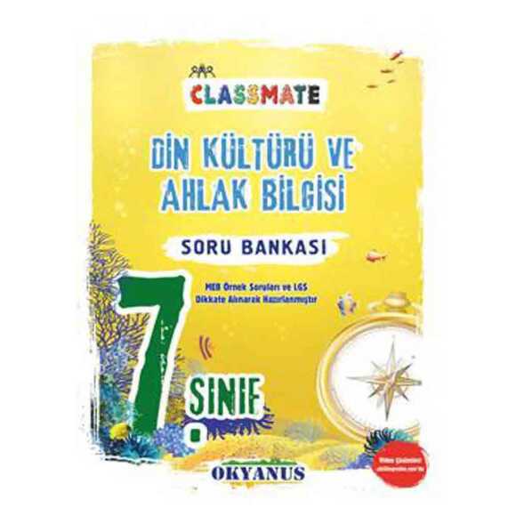 Okyanus 7. Sınıf Classmate Din Kültürü ve Ahlak Bilgisi Soru Bankası