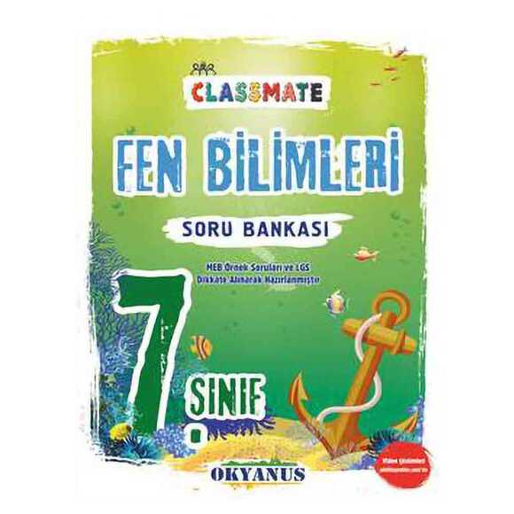 Okyanus 7. Sınıf Classmate Fen Bilimleri Soru Bankası