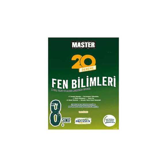 Okyanus  8. Sınıf Master 20 Fen Bilimleri Denemesi 2022