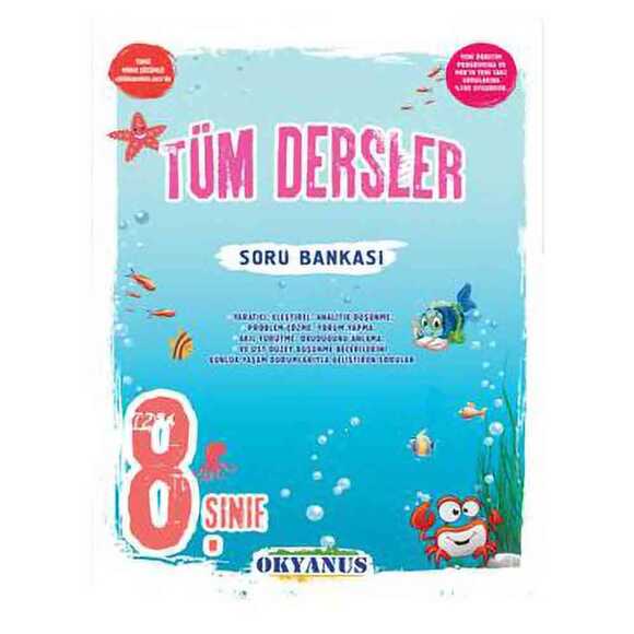 Okyanus 8. Sınıf Tüm Dersler Soru Bankası
